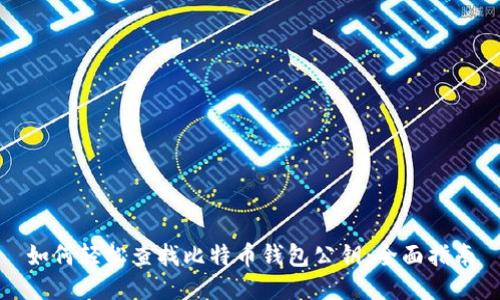 如何轻松查找比特币钱包公钥：全面指南